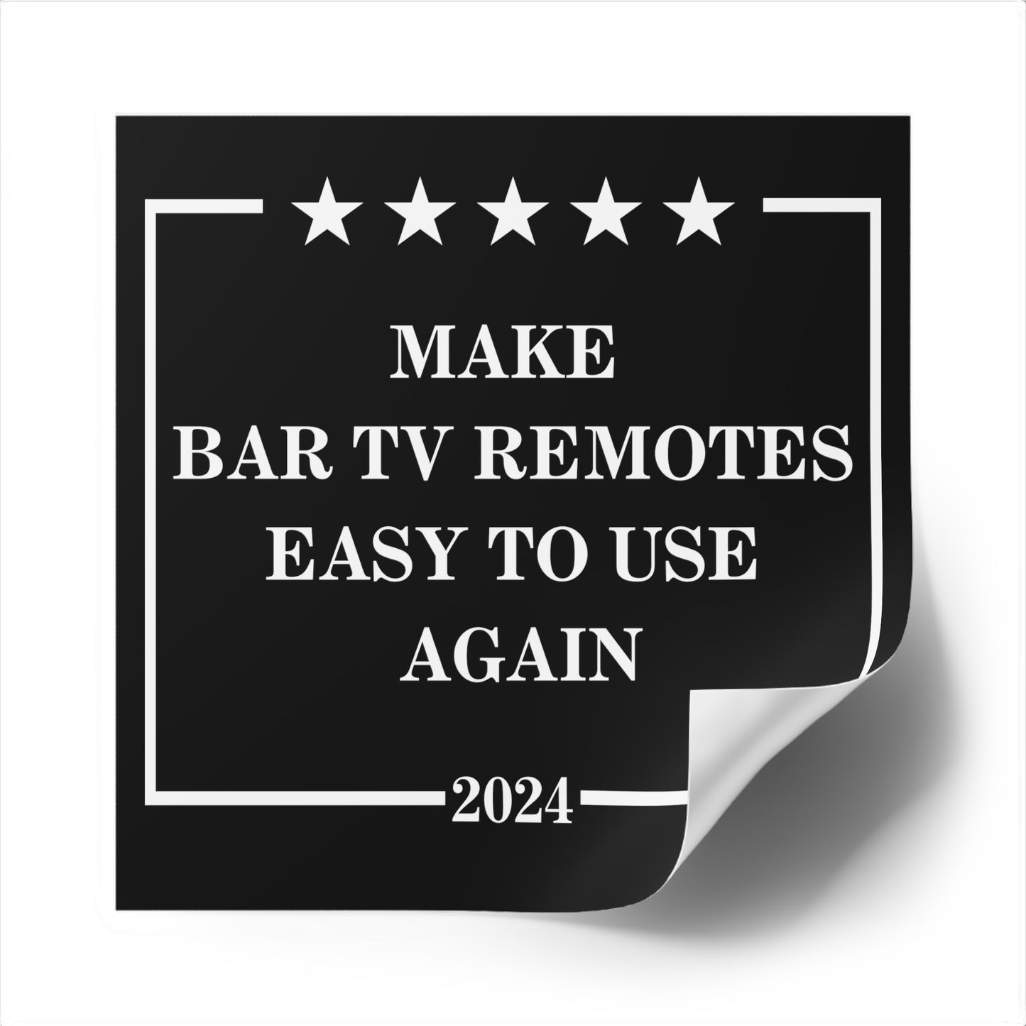 BAR REMOTES - 2024 STICKER